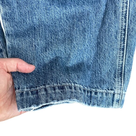 Madewell Light Wash Denim Overalls – Women’s Size L - Picture 10 of 12